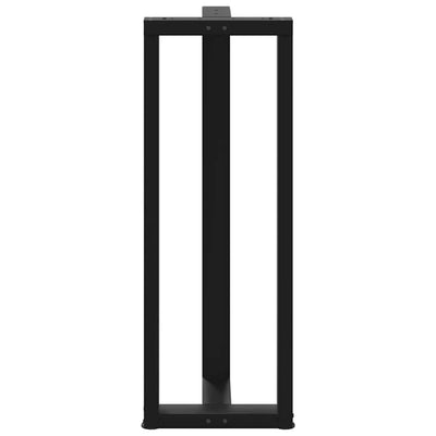 Baaripöydän jalat T-muotoiset 2 kpl 40x35x(110-111) cm teräs