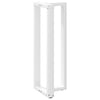Baaripöydän jalat T-muotoiset 2 kpl 40x35x(110-111) cm teräs