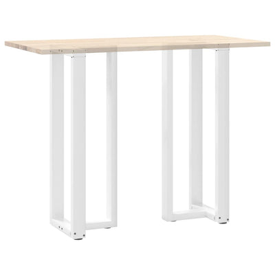 Baaripöydän jalat T-muotoiset 2 kpl 40x35x(110-111) cm teräs