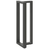 Baaripöydän jalat T-muotoiset 2 kpl 40x35x(110-111) cm teräs