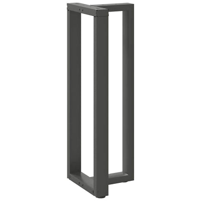 Baaripöydän jalat T-muotoiset 2 kpl 40x35x(110-111) cm teräs