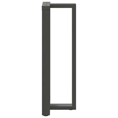 Baaripöydän jalat T-muotoiset 2 kpl 40x35x(110-111) cm teräs