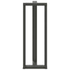 Baaripöydän jalat T-muotoiset 2 kpl 40x35x(110-111) cm teräs