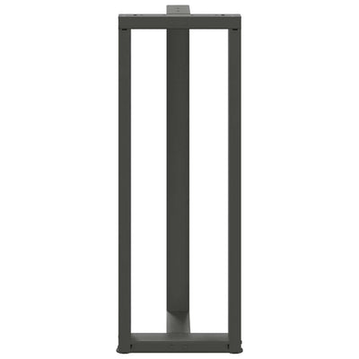 Baaripöydän jalat T-muotoiset 2 kpl 40x35x(110-111) cm teräs