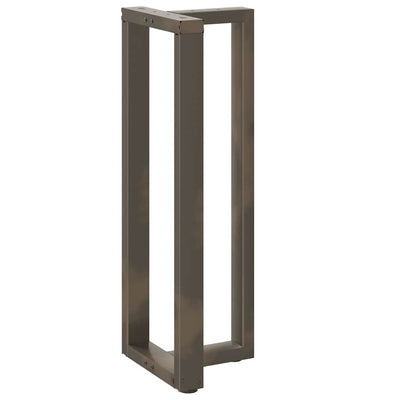 Baaripöydän jalat T-muotoiset 2 kpl 40x35x(110-111) cm teräs