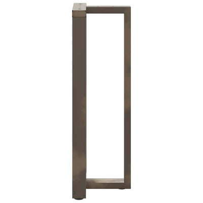 Baaripöydän jalat T-muotoiset 2 kpl 40x35x(110-111) cm teräs