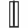 Baaripöydän jalat T-muotoiset 2 kpl 50x35x(110-111) cm teräs