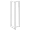 Baaripöydän jalat T-muotoiset 2 kpl 50x35x(110-111) cm teräs