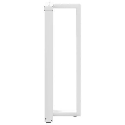 Baaripöydän jalat T-muotoiset 2 kpl 50x35x(110-111) cm teräs