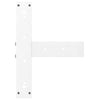 Baaripöydän jalat T-muotoiset 2 kpl 50x35x(110-111) cm teräs