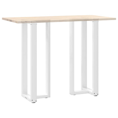 Baaripöydän jalat T-muotoiset 2 kpl 50x35x(110-111) cm teräs