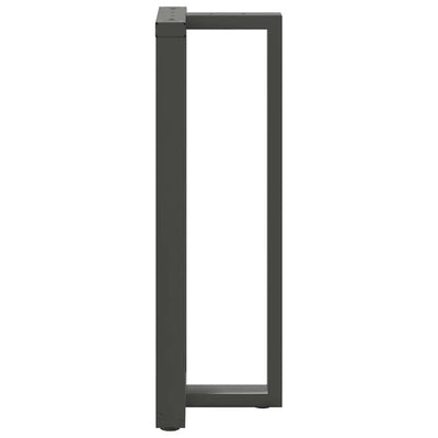 Baaripöydän jalat T-muotoiset 2 kpl 50x35x(110-111) cm teräs