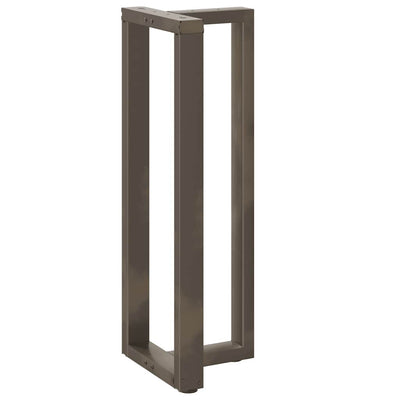 Baaripöydän jalat T-muotoiset 2 kpl 50x35x(110-111) cm teräs