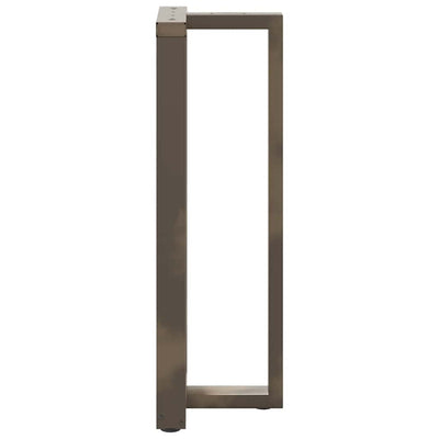 Baaripöydän jalat T-muotoiset 2 kpl 50x35x(110-111) cm teräs