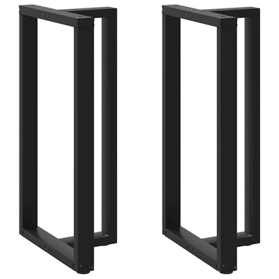 Baaripöydän jalat T-muotoiset 2 kpl 60x35x(110-111) cm teräs