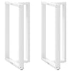 Baaripöydän jalat T-muotoiset 2 kpl 60x35x(110-111) cm teräs