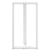 Baaripöydän jalat T-muotoiset 2 kpl 60x35x(110-111) cm teräs