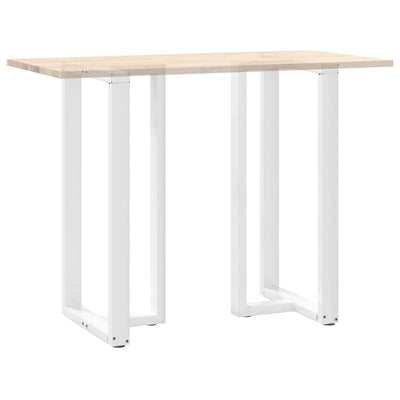 Baaripöydän jalat T-muotoiset 2 kpl 60x35x(110-111) cm teräs