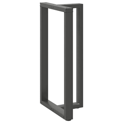 Baaripöydän jalat T-muotoiset 2 kpl 60x35x(110-111) cm teräs