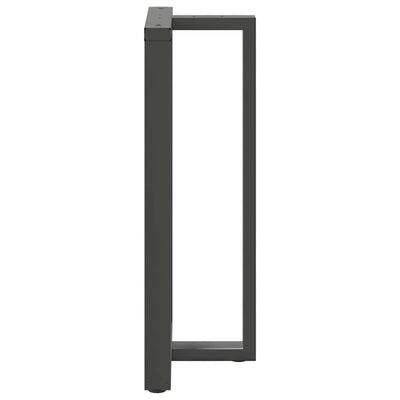Baaripöydän jalat T-muotoiset 2 kpl 60x35x(110-111) cm teräs