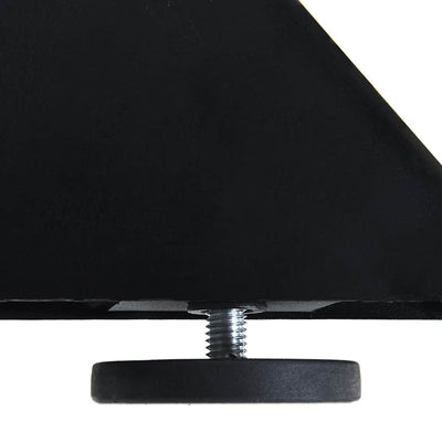 sohvapöydän jalka Hämähäkin muotoinen musta 98x58x(42-43) cm
