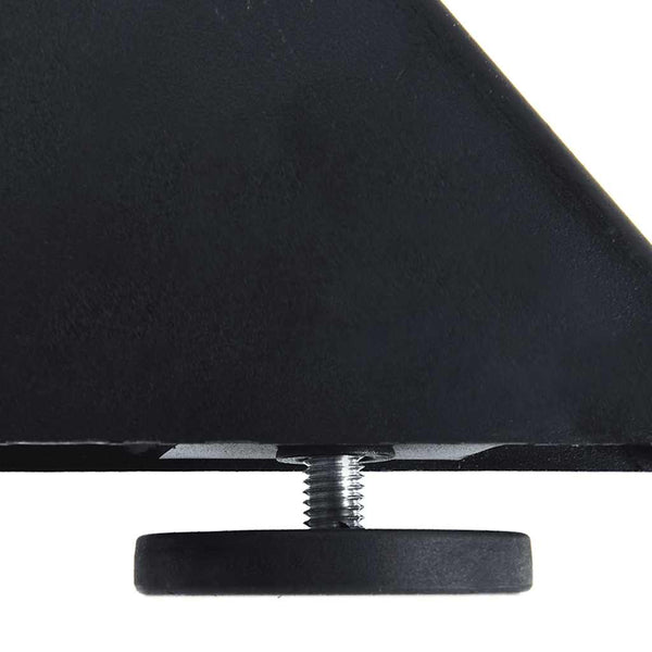 Sohvapöydän jalka hämähäkinmuotoinen antrasiitti 98x58x(42-43) cm teräs