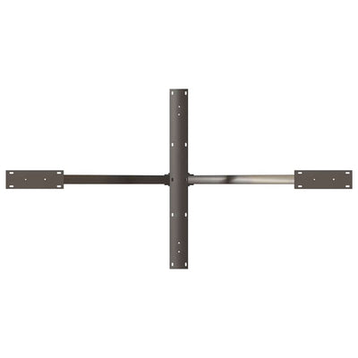 ruokapöydän jalka, hämähäkin muoto, 150x78x(72-73) cm, teräs
