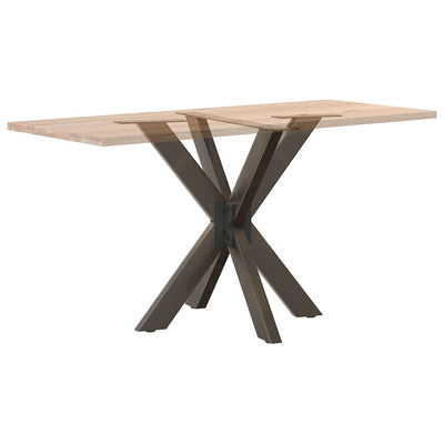 ruokapöydän jalka, hämähäkin muoto, 85x85x(72-73) cm, teräs