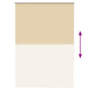 Beige rullaverho blackout Lutia 90x150cm (kankaan leveys 85,7 cm)