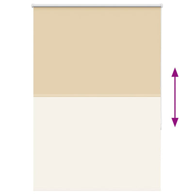 Beige rullaverho blackout Lutia 100x150cm (kankaan leveys 95,7 cm)