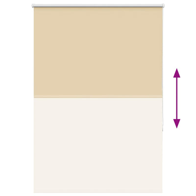 Beige rullaverho blackout Lutia 115x150cm (kankaan leveys 110,7 cm)