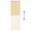 Beige rullaverho blackout Lutia 60x175cm (kankaan leveys 55,7 cm)