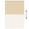 Beige rullakaihdin blackout Lutia 90x175cm (kankaan leveys 85,7 cm)