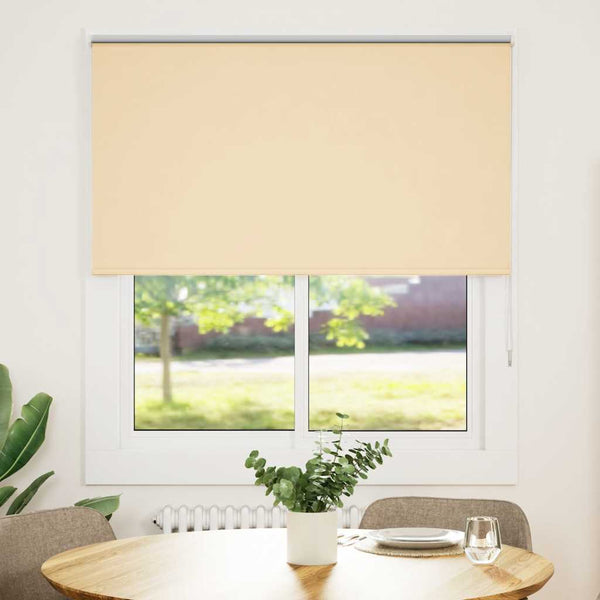 Beige rullakaihdin blackout Lutia 140x175cm (kankaan leveys 136,6 cm)