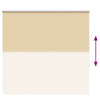Beige rullakaihdin blackout Lutia 160x175cm (kankaan leveys 156,6 cm)
