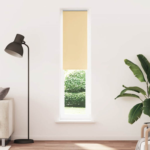 Beige rullakaihdin blackout Lutia 40x210cm (kankaan leveys 35,7 cm)