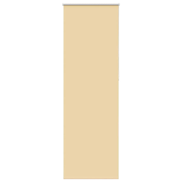 Beige rullakaihdin blackout Lutia 70x210cm (kankaan leveys 65,7 cm)