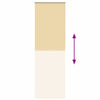 Beige rullakaihdin blackout Lutia 70x210cm (kankaan leveys 65,7 cm)