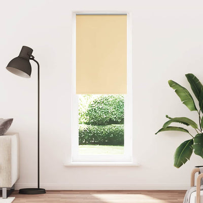 Beige rullaverho blackout Lutia 75x210cm (kankaan leveys 70,7 cm)