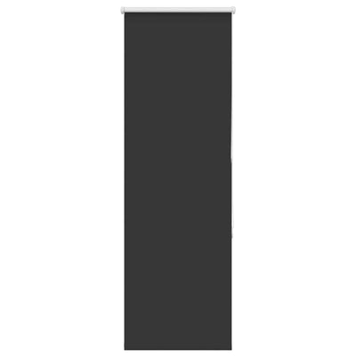 Musta rullaverho blackout Lutia 40x130cm (kankaan leveys 35,7 cm)