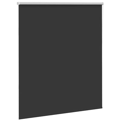 Musta rullaverho blackout Lutia 125x175cm (kankaan leveys 121,6 cm)