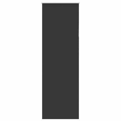 Musta rullaverho blackout Lutia 65x210cm (kankaan leveys 60,7 cm)