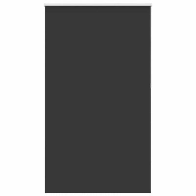 Musta rullaverho blackout Lutia 130x210cm (kankaan leveys 126,6 cm)