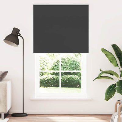 Musta rullaverho blackout Lutia 130x210cm (kankaan leveys 126,6 cm)
