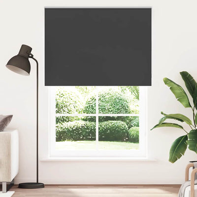 Musta rullaverho blackout Lutia 145x210cm (kankaan leveys 141,6 cm)