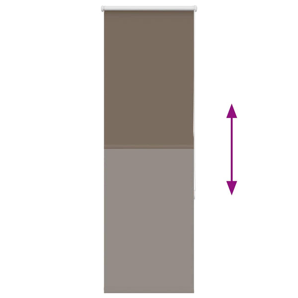 Rullaverho pimentävä kahvinvärinen 50x130 cm kangas leveys 45,7 cm polyesteri