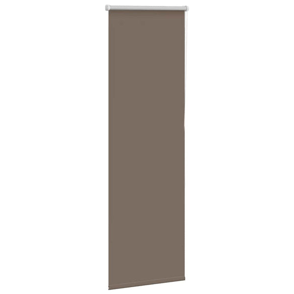Musta rullaverho blackout kahvi Lutia 40x150cm (kankaan leveys 35,7 cm)
