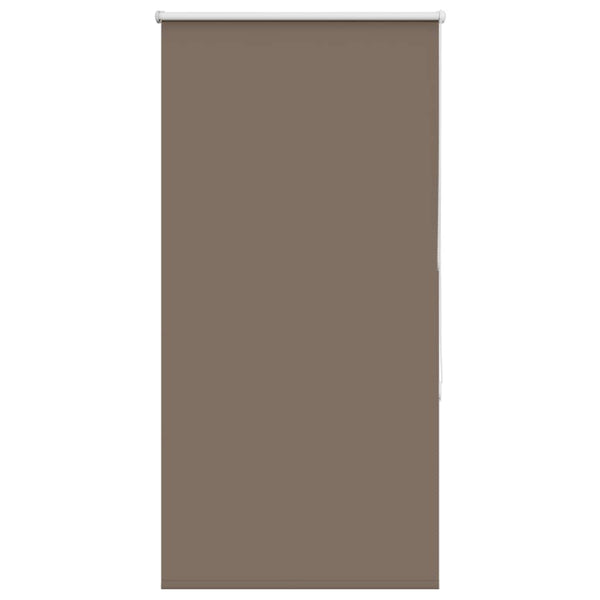 Musta rullaverho blackout kahvi Lutia 70x150cm (kankaan leveys 65,7 cm)