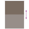 Musta rullaverho blackout kahvi Lutia 90x150cm (kankaan leveys 85,7 cm)