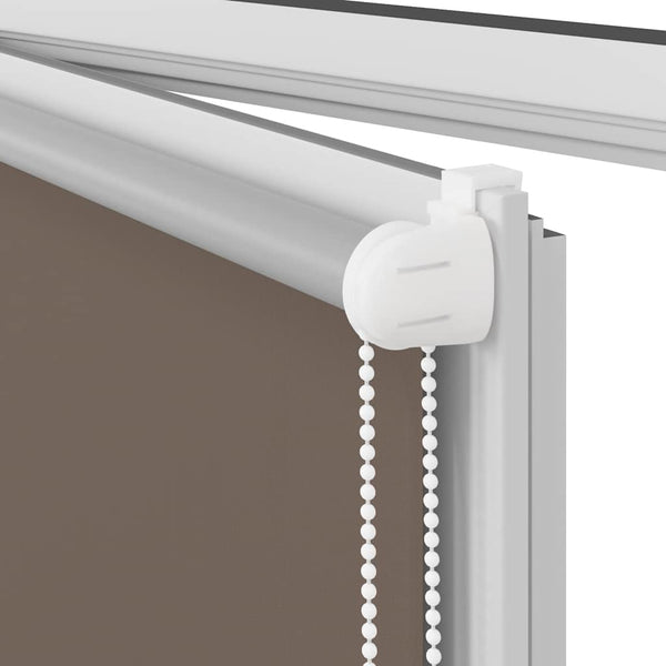 Musta rullaverho blackout kahvi Lutia 95x150cm (kankaan leveys 90,7 cm)